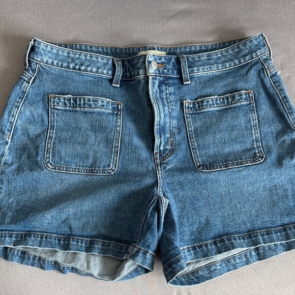 Madewell Pants - Madewell The Denim Emmett Short: Patch Pocket Edition Size 14 W